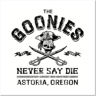 Goonies Never Say Die Worn Lts Posters and Art